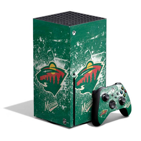 NHL Minnesota Wild Frozen Xbox Series X Bundle Skin